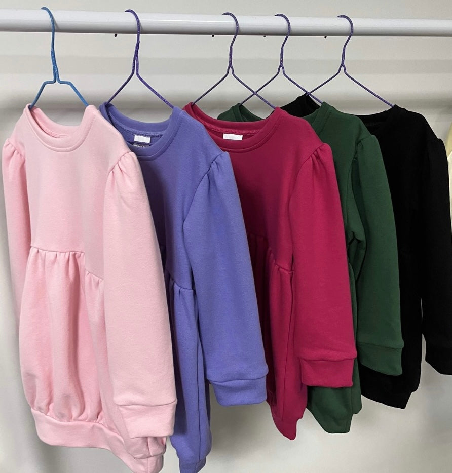 Girls Bubble Sweatshirt